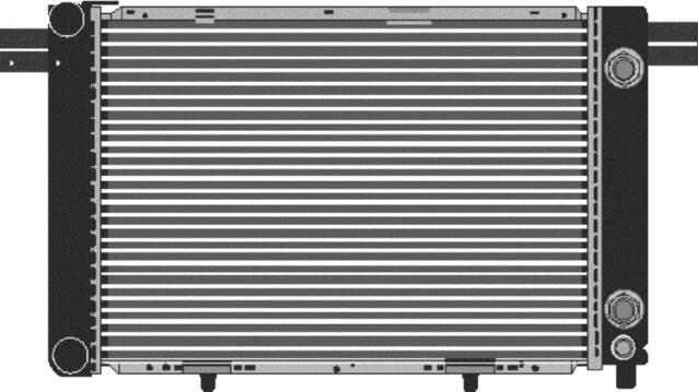 Mercedes Radiator 1295000703 - Behr 376711451